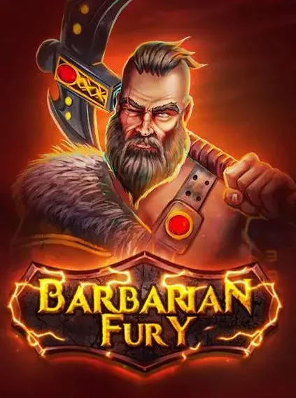 Decorative casino game artwork for Spinson: Barbarian Fury