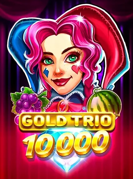 Decorative casino game artwork for Spinson: Gold Trio 10000