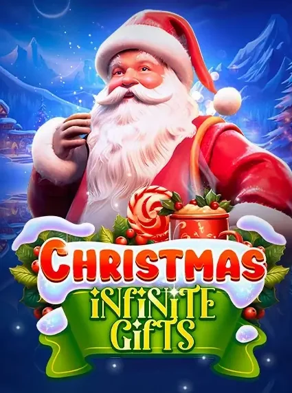 Decorative casino game artwork for Spinson: Christmas Infinite Gifts
